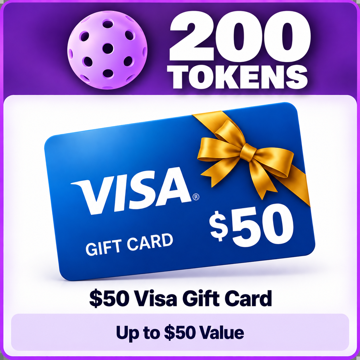 $50 Visa Gift Card